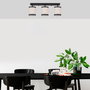 Opviq Way - 11636 Lámpara de araña blanco y negro